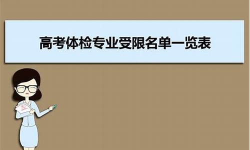 高考体检受限21,23,24,25,26指,高考体检受限21